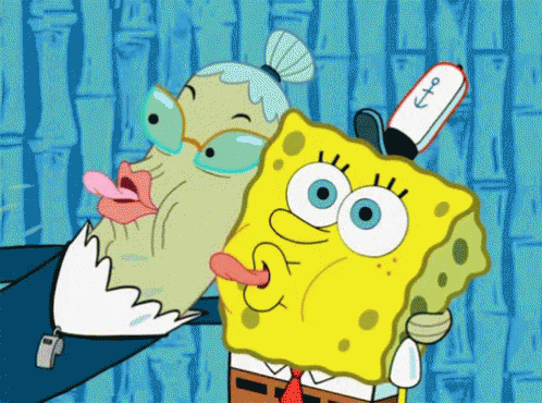 Spongebob Tongue GIF - Spongebob Tongue Grandma GIFs