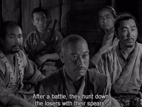 Seven Samurai Kikuchiyo GIF - Seven Samurai Kikuchiyo Akira Kurosawa GIFs