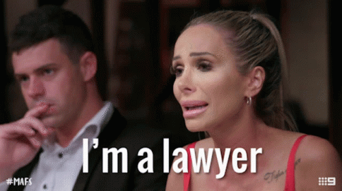 Im A Lawyer Attorney GIF - Im A Lawyer Attorney I Know The Law GIFs