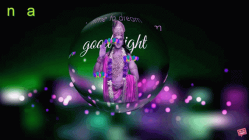 Jai Sh Krishna Ball GIF - Jai Sh Krishna Ball Lights GIFs