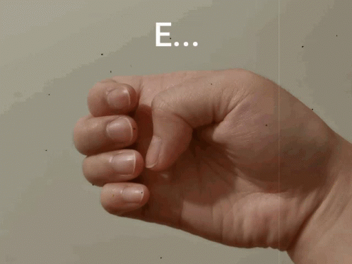 Ehhh Deaf GIF - Ehhh Deaf Hand GIFs