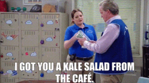 Superstore Dina Fox GIF - Superstore Dina Fox I Got You A Kale Salad From The Cafe GIFs