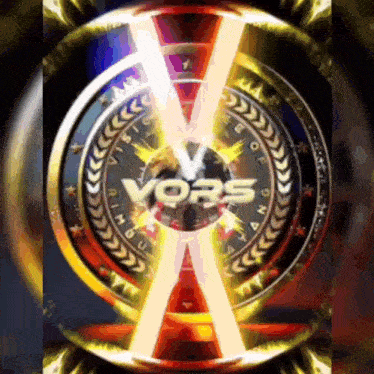 the word vors that is on a circular object