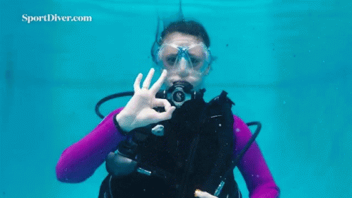 Ok Scuba Diving GIF - Ok Scuba Diving Under Water GIFs