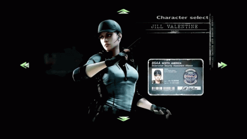 Resident Evil Jill Valentine GIF - Resident Evil Jill Valentine Text GIFs