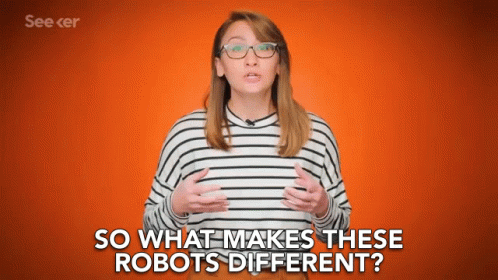 So What Makes These Robots Different Whats Different About These Robots GIF - So What Makes These Robots Different Whats Different About These Robots What Makes The Robots Unique GIFs