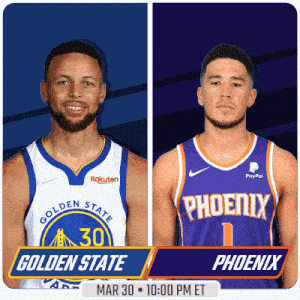 a golden state warriors player and a phoenix player