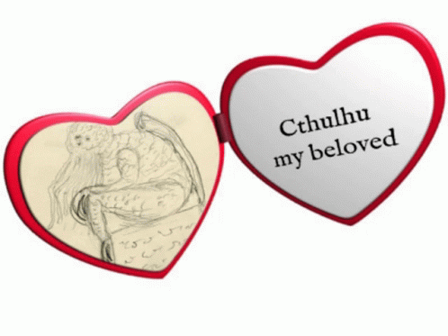 My Beloved Cthulhu GIF - My Beloved Cthulhu Heart Locket GIFs