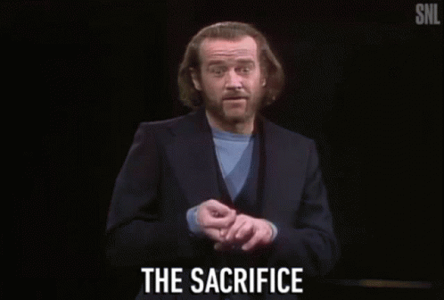 George Carlin The Sacrifice GIF - George Carlin The Sacrifice GIFs