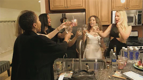 Housewarming Cheers GIF - Housewarming Housewarming Party House Party GIFs
