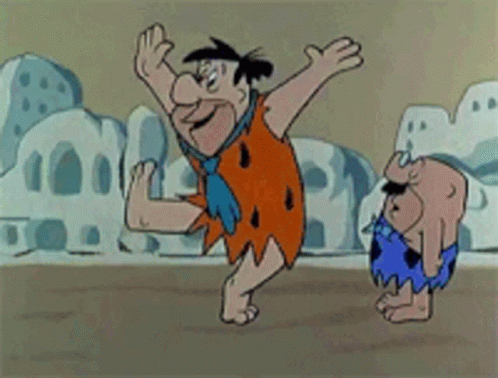 Flintstones The GIF - Flintstones The Cartwheel GIFs
