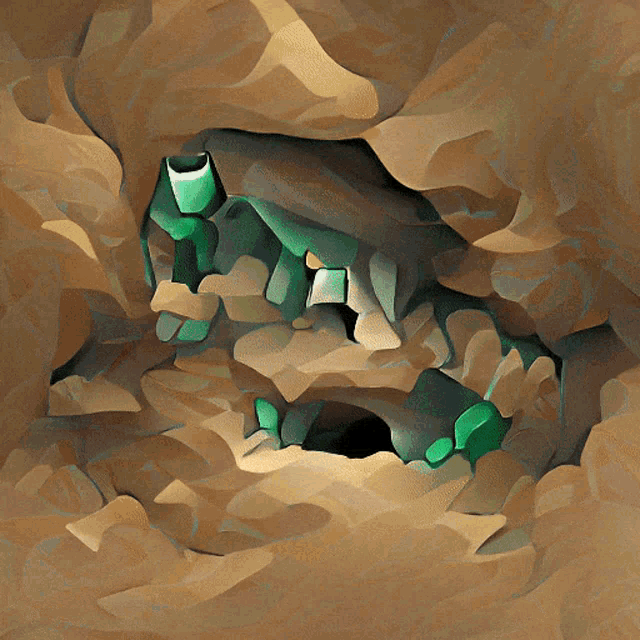 Emerald Caves Virtualdream GIF