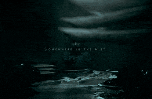 somewhere in the mist is written on a card