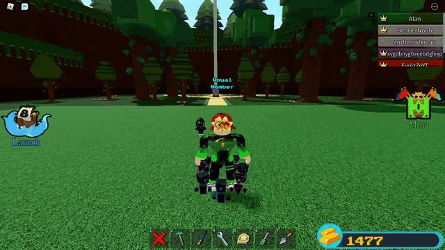 a screenshot of a video game with the number 1477 on the bottom right