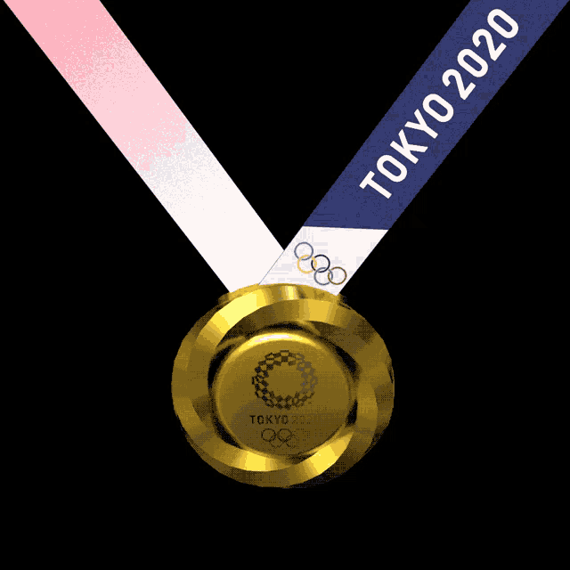 a gold medal that says america is back