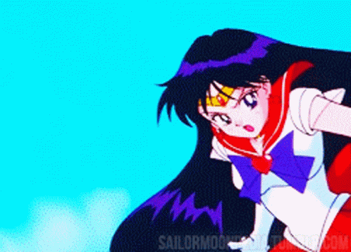 Sailor Mars Sailor Moon GIF - Sailor Mars Sailor Moon Anime GIFs