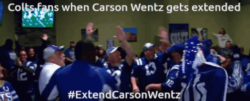 Carson Wentz Colts GIF - Carson Wentz Wentz Colts GIFs