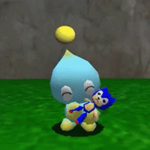 Chao Sonic Doll Sonic Adventure Happy Chao GIF - Chao Sonic Doll Sonic Adventure Happy Chao Sonic GIFs