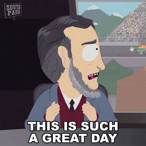 This Is Such A Great Day Geoff Hamill GIF - This Is Such A Great Day Geoff Hamill South Park GIFs