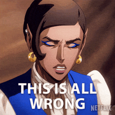 This Is All Wrong Morana GIF - This Is All Wrong Morana Castlevania GIFs