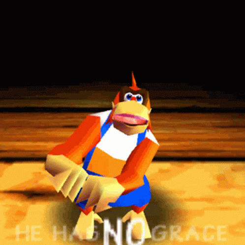 Lanky Kong Donkey Kong GIF - Lanky Kong Donkey Kong He Has No Style GIFs