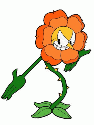 Cuphead Flower GIF - Cuphead Flower GIFs