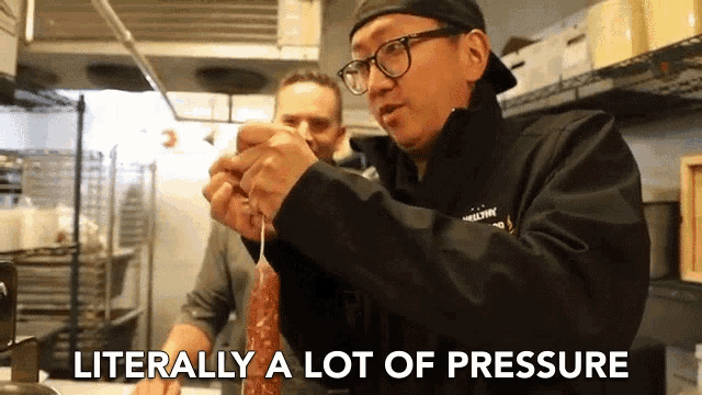 Literally A Lot Of Pressure Pressure GIF