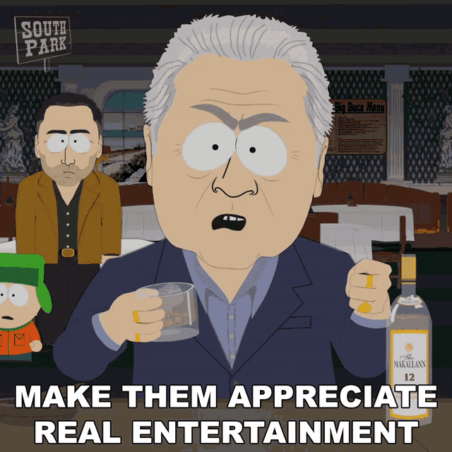 Make Them Appreciate Real Entertainment South Park GIF