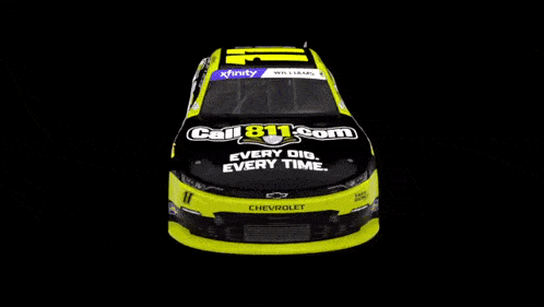a race car with the number 11 on the side