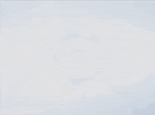 a blue haired anime character is standing in front of a white background