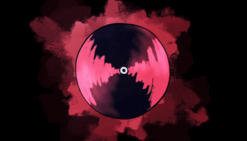 a drawing of a bowling ball with a face in the middle
