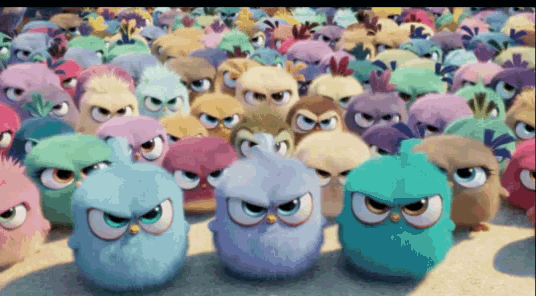 Angry Birds Chics GIF - Angry Birds Chics Easter GIFs
