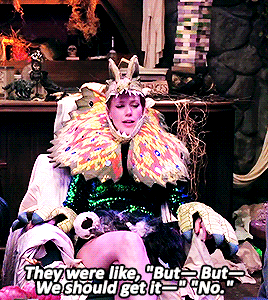 a woman in a dragon costume says they were like but we should get it