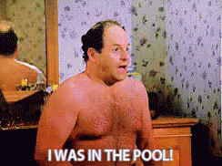 Shrinkage GIF - George Costanza Seinfeld Pool GIFs