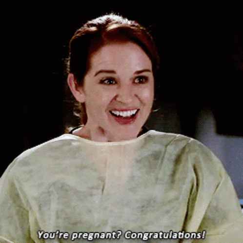 Greys Anatomy April Kepner GIF - Greys Anatomy April Kepner Youre Pregnant GIFs