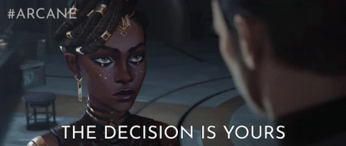 The Decision Is Yours Mel Medarda GIF - The Decision Is Yours Mel Medarda Arcane GIFs