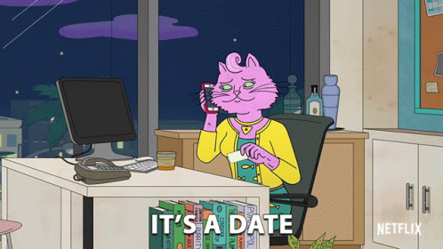 Its A Date Dating GIF - Its A Date Dating Im Down GIFs