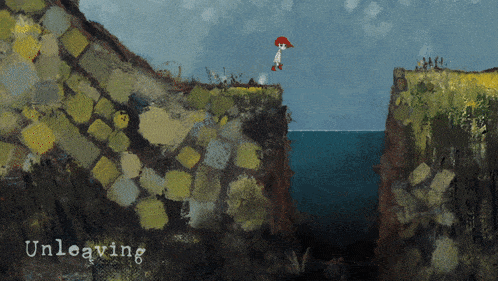 Unleaving Hand Painted Game GIF - Unleaving Hand Painted Game Dark Game GIFs