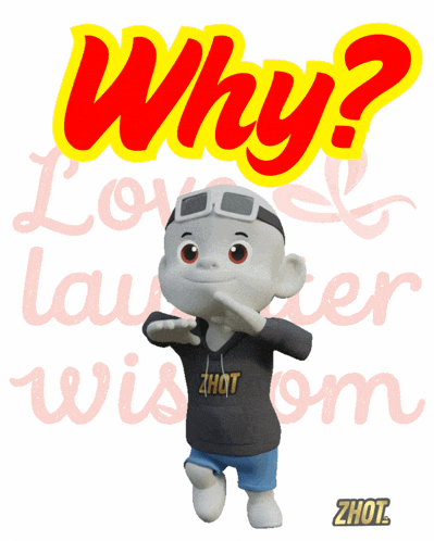a cartoon character with a hoodie that says zhot