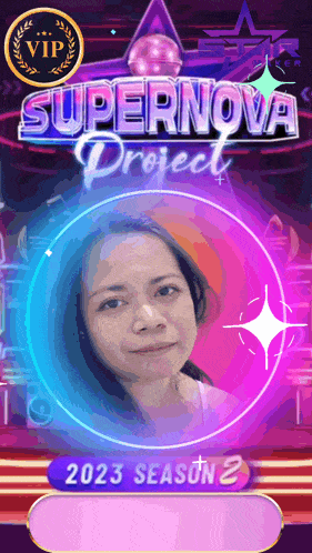 a poster for the supernova project shows a woman