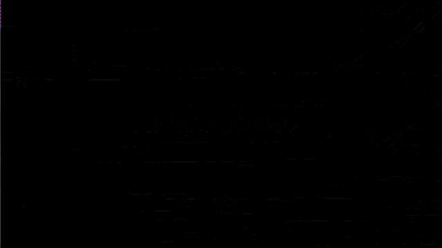 a black background with red green and blue lines and the word hi on it