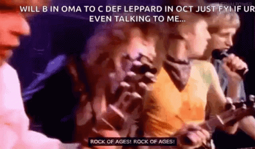 Def Leppard Rock Of Ages GIF - Def Leppard Rock Of Ages Talking GIFs