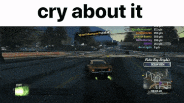 Cry About It Burnout Paradise GIF - Cry About It Burnout Paradise Remastered GIFs