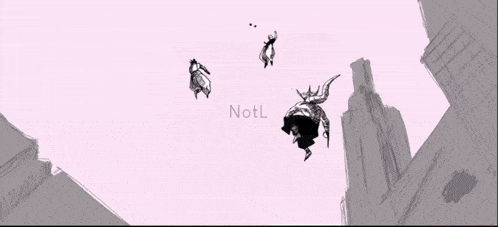 a blue and red circle with the word notl at the top