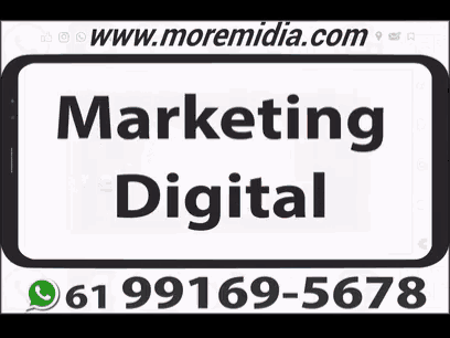a sign that says more media on it