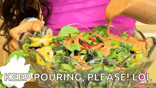 Salad Veggies GIF - Salad Veggies Vegetables GIFs