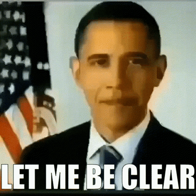 Obama Let Me Be Clear GIF - Obama Let Me Be Clear GIFs