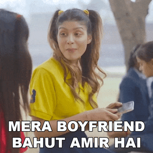 Mera Boyfriend Bahut Amir Hai Rinki Chaudhary GIF - Mera Boyfriend Bahut Amir Hai Rinki Chaudhary Bahut Amir Hai Mera Boyfriend GIFs
