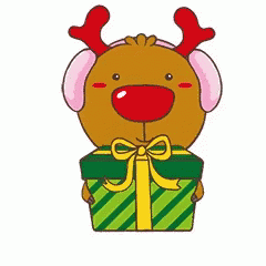 Santa Reindeer GIF - Santa Reindeer Cartoon GIFs
