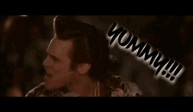 Yummy Ace Ventura GIF - Yummy Ace Ventura Jim GIFs